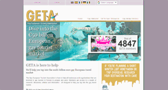 Desktop Screenshot of geta-europe.org